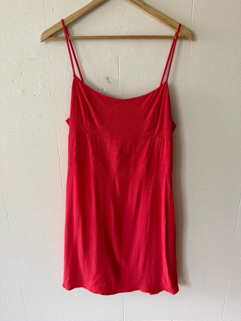 Sunday Best Aritzia | Strappy Coral Jackson Summer Mini Dress | Large